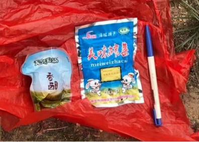 无人机飞金门空投榨菜和茶叶蛋