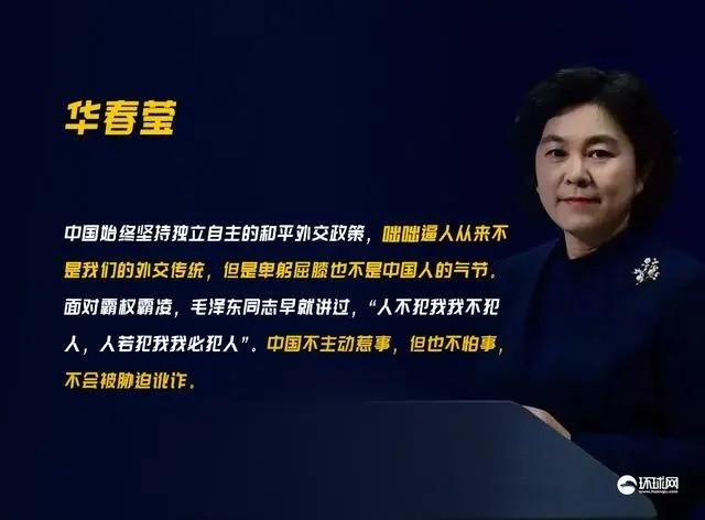 华春莹:如何看待“战狼外交”