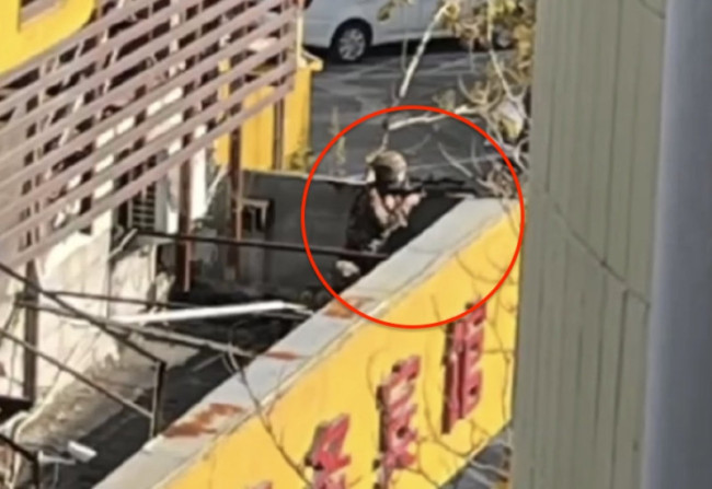 泰安警方成功处置一起银行抢劫案