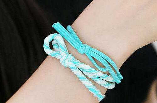 女生送头绳是让你扎头发