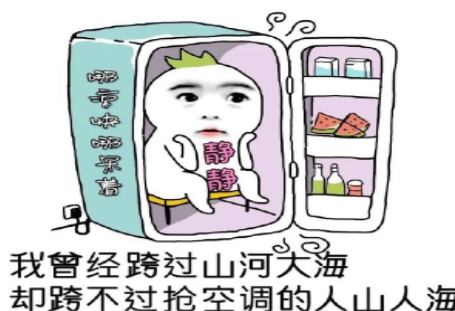 天气好热gif动态表情包 天气好热搞笑表情包合集