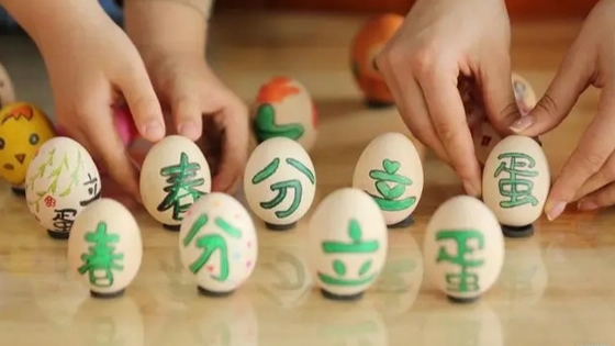 听说春分立鸡蛋成功率高