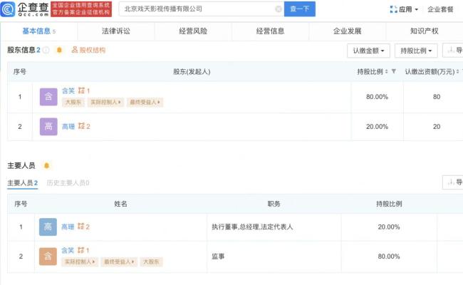 涉毒演员含笑公司已被吊销，《狂飙》中戏份被全部删除