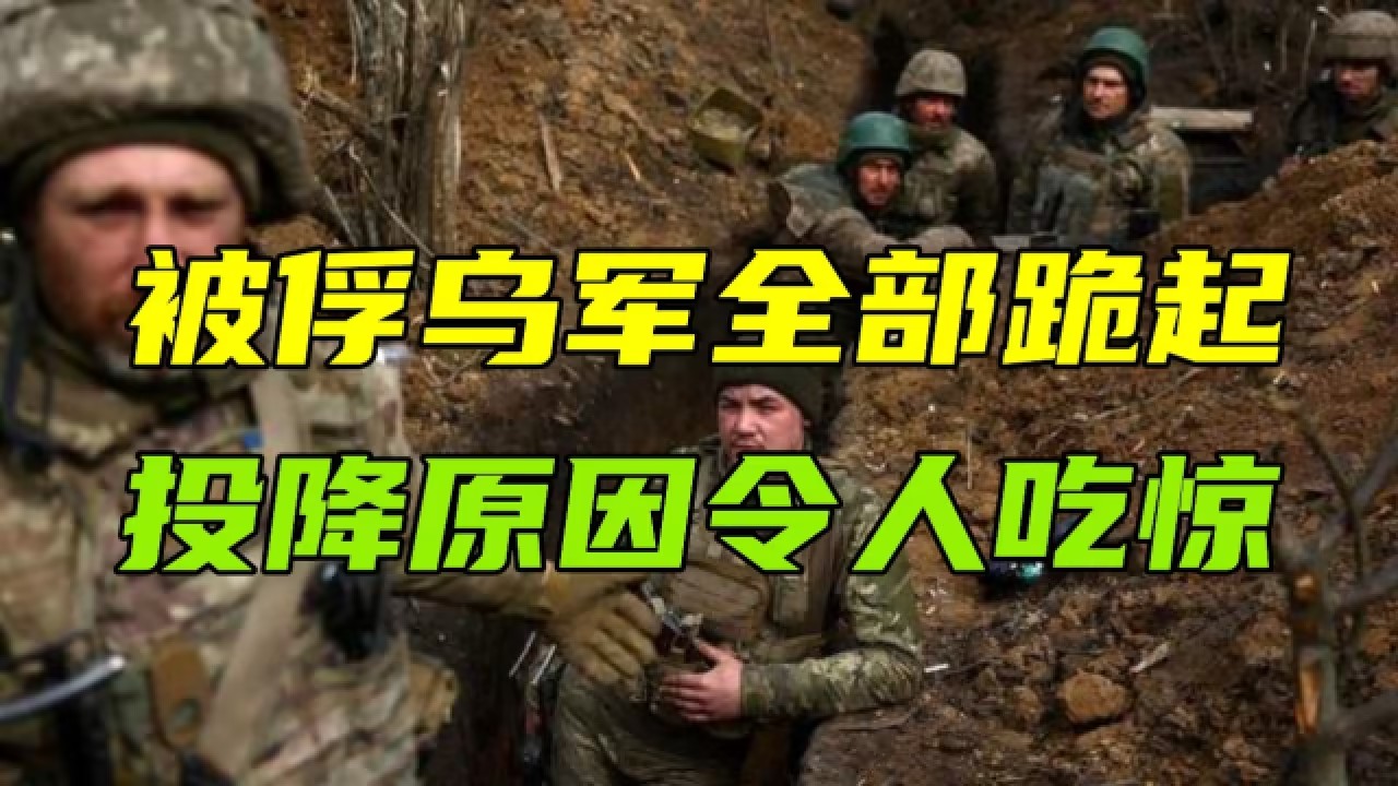 两名乌军摸到俄军阵地投降